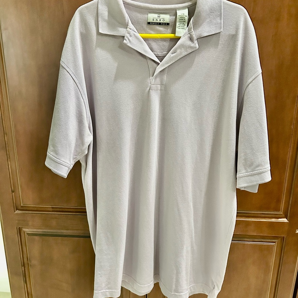 Men's Lilac Polo Shirt